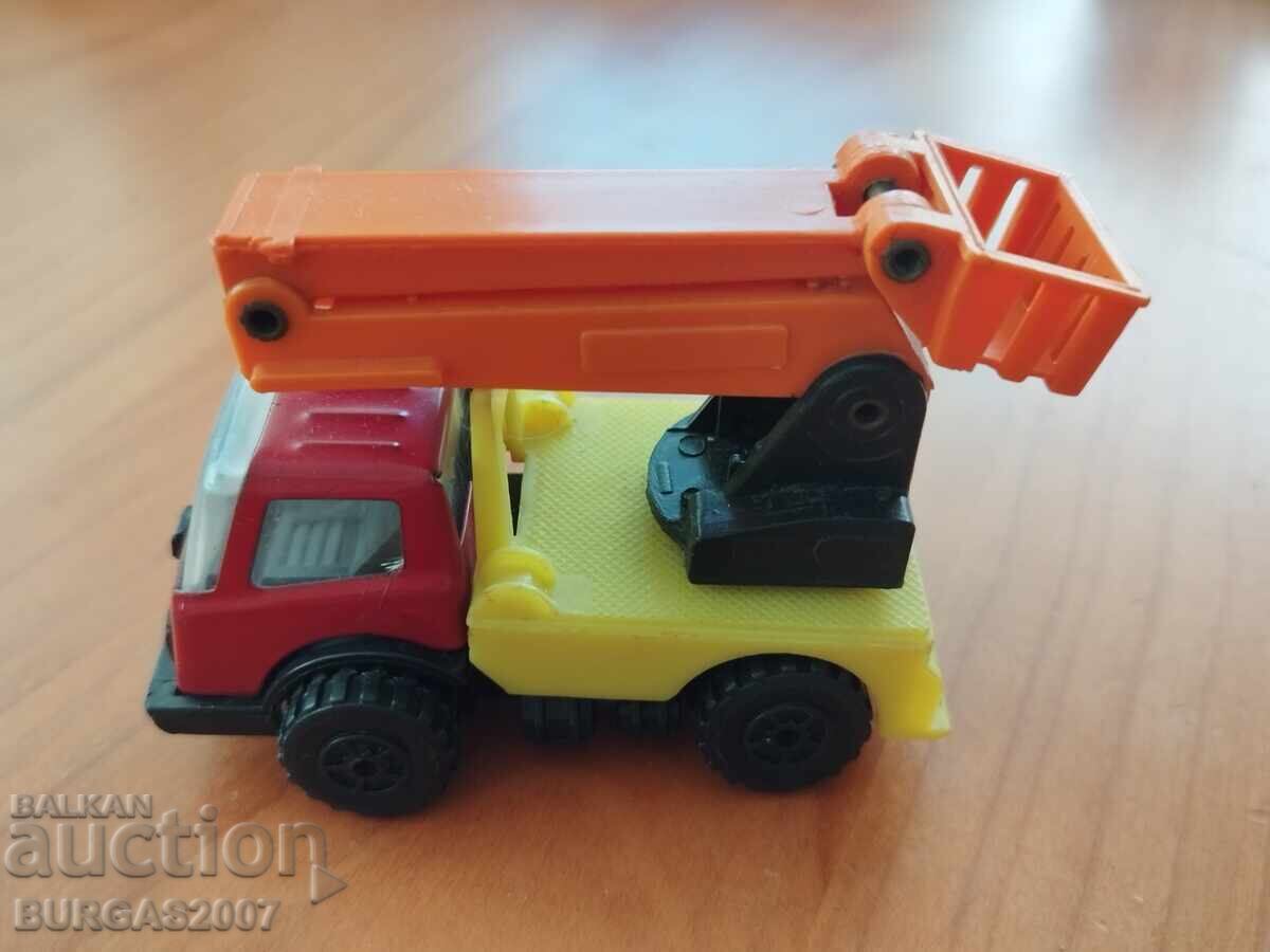 Auction  Old toy, truck, aerial lift, Micro - Razgrad, NRB