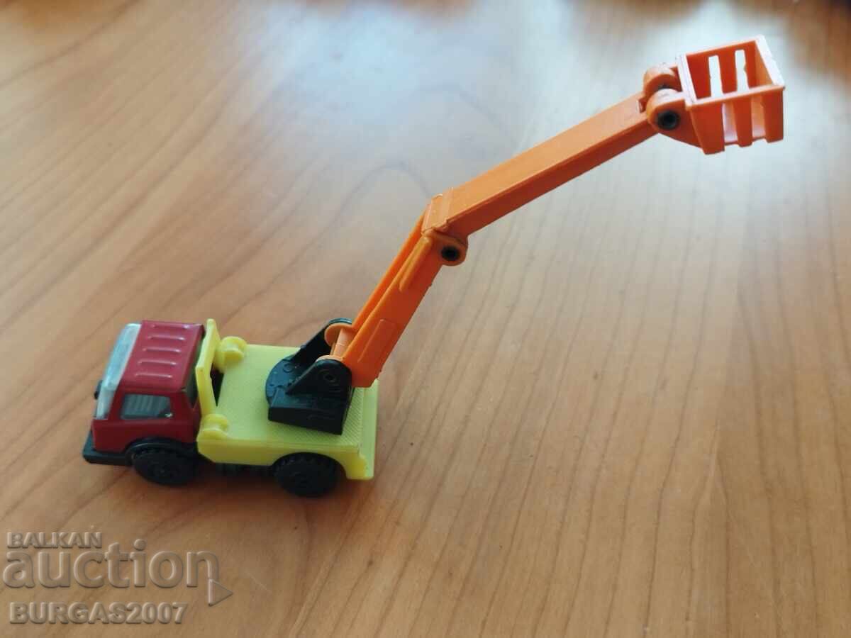 Old toy, truck, aerial lift, Micro - Razgrad, NRB - 6
