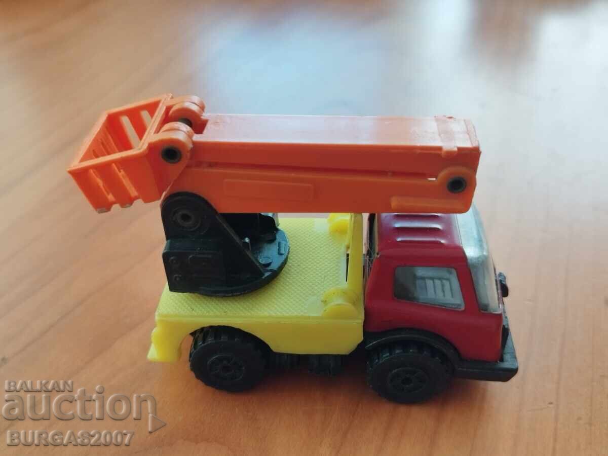 Old toy, truck, aerial lift, Micro - Razgrad, NRB