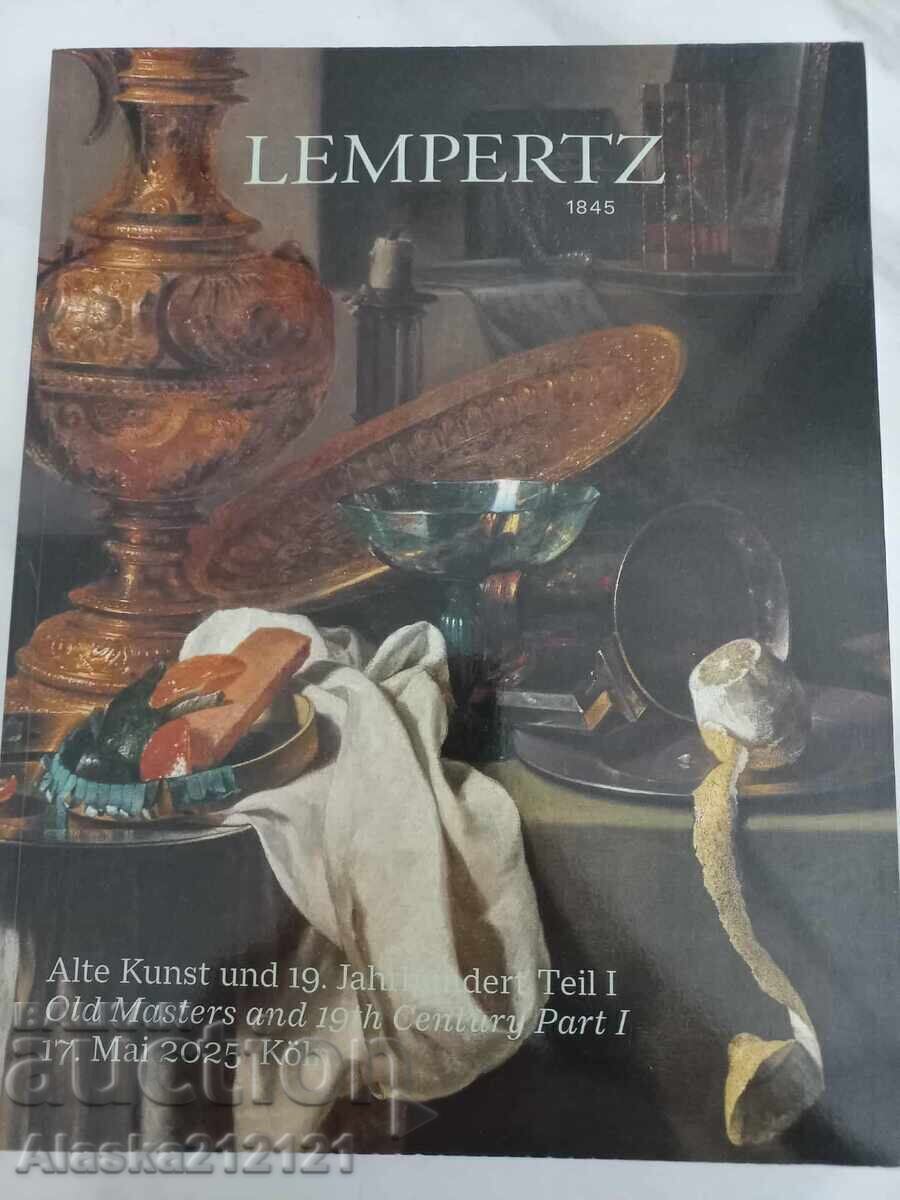 Κατάλογος δημοπρασιών Lempertz για πίνακες του 19ου αιώνα