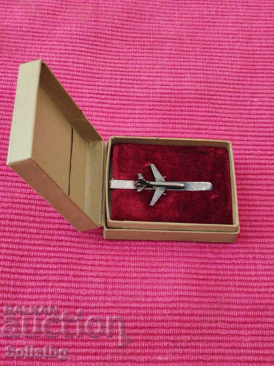 Παλιά ασημένια καρφίτσα γραβάτας, Αεροπλάνο