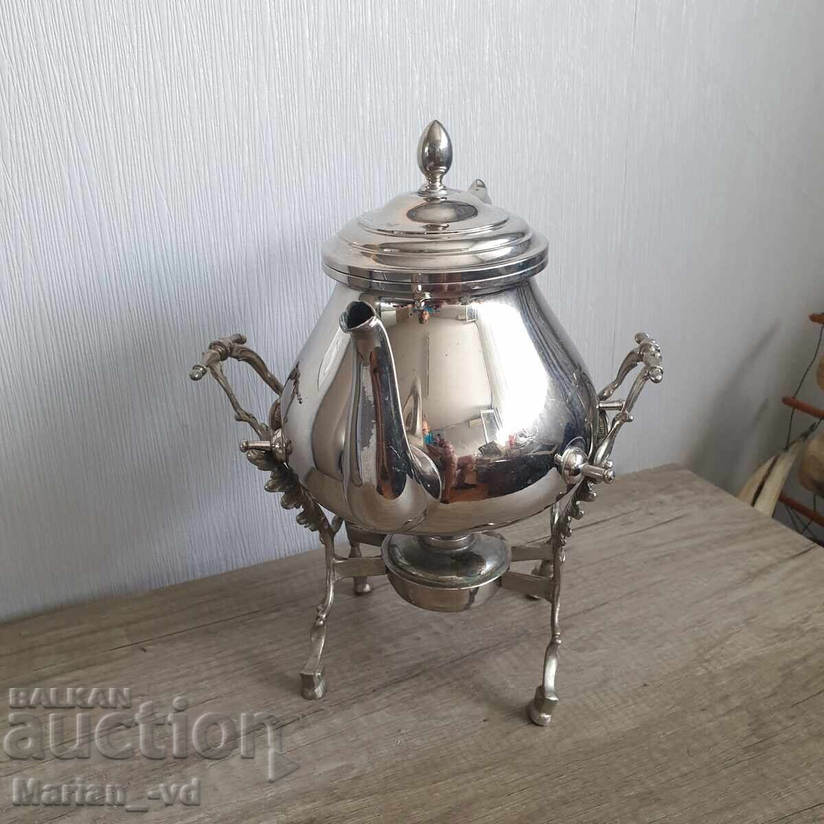 Σπιρτόφωτο τσαγιέρα με βάση και καυστήρα, 1.5 λίτρα - 5