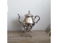 Ceainic cu alcool pe suport cu arzător, 1.5 litri