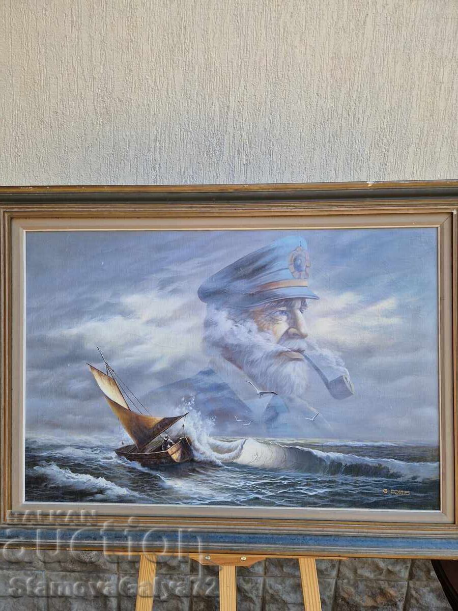 Auction  Unique Masterful Original Oil Painting on Canvas