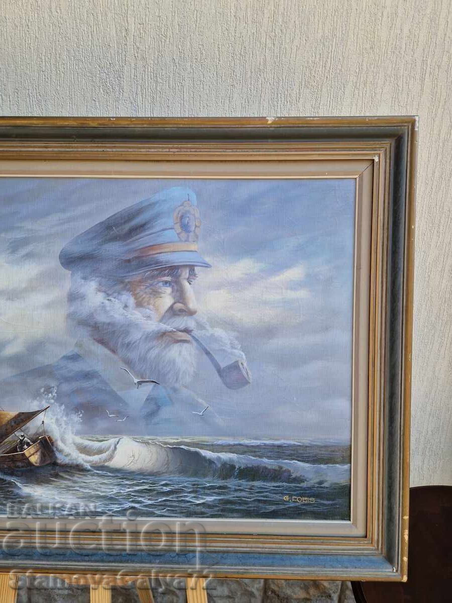 Доставка на Уникална майсторска авторска картина масло върху платно