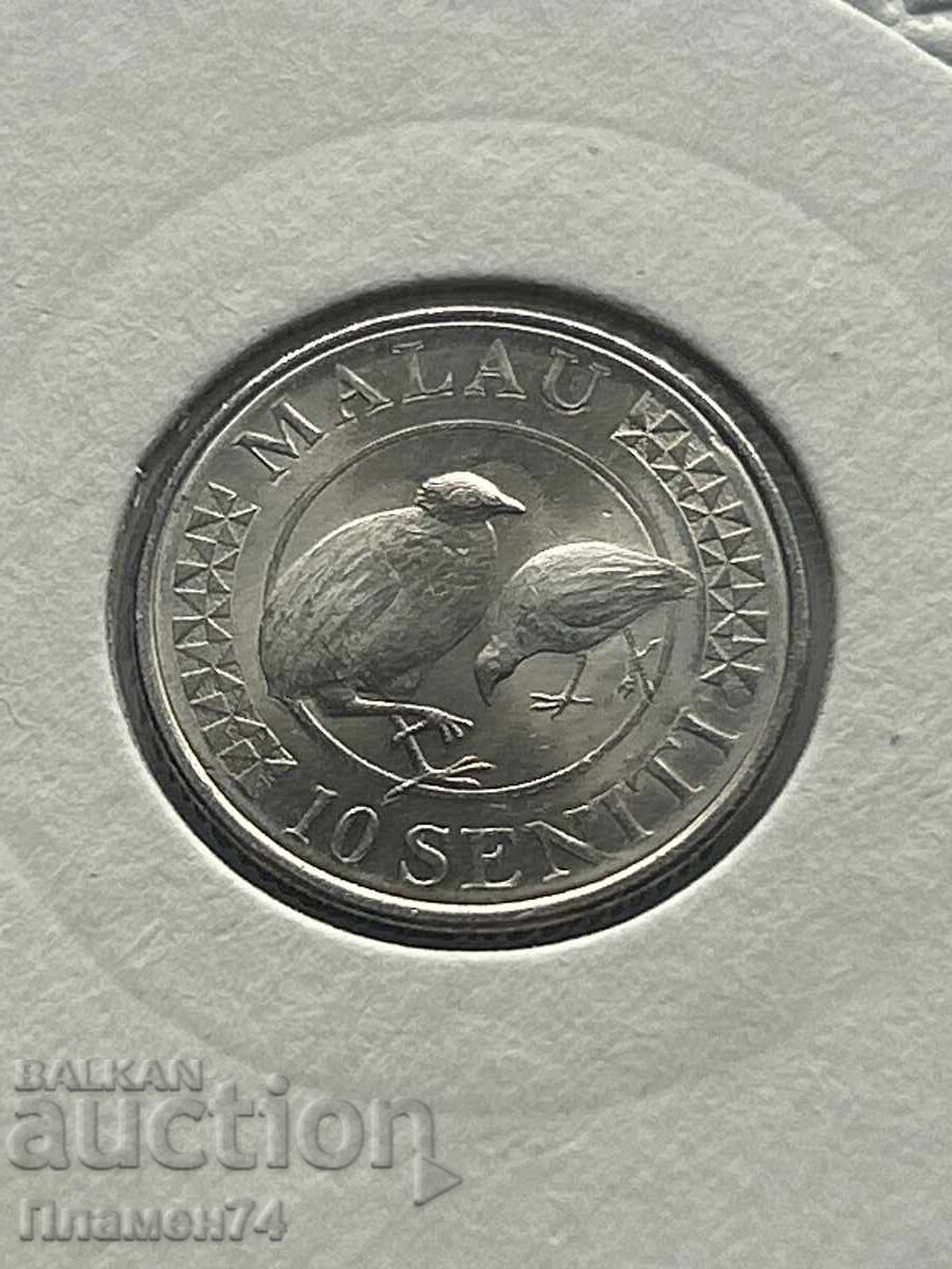 10 Seniti 2015 Tonga