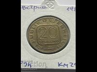 20 șilingi Austria 1987 Înscăunarea Contelui Thun