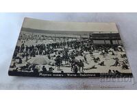 Пощенска картичка Варна Морски плажъ