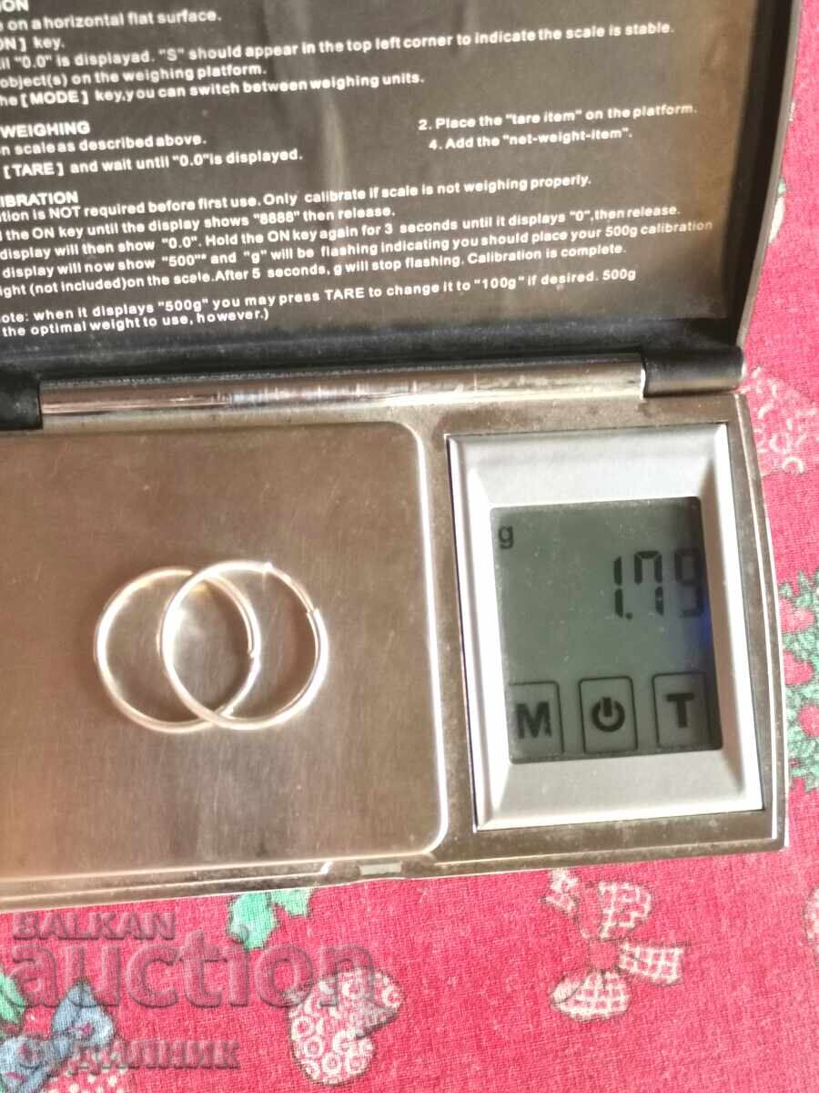 Silver earrings. I'm listing over 100 auctions. Take a look - 7