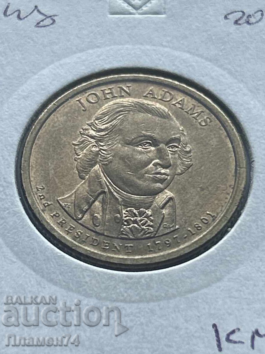 1 Dollar 2007 USA John Adams