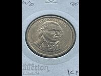 1 dolar 2007 SUA John Adams