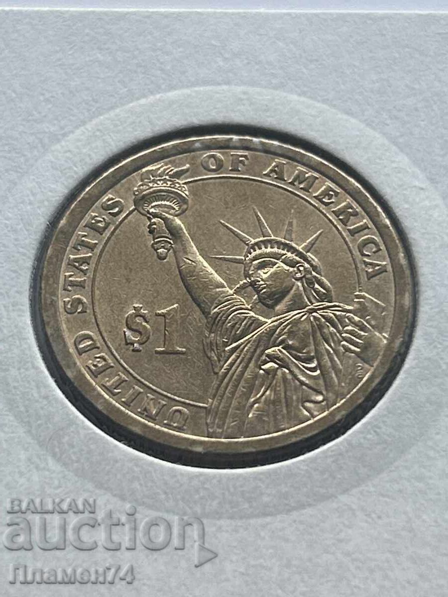 1 долар 2010 САЩ Милард Филмор с цена 4.00 лв. | € 2.05