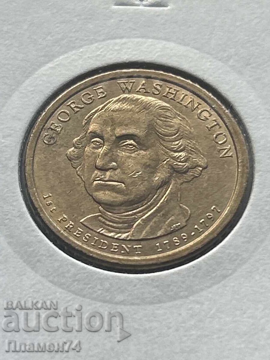 1 δολάριο 2007 ΗΠΑ Τζορτζ Ουάσιγκτον