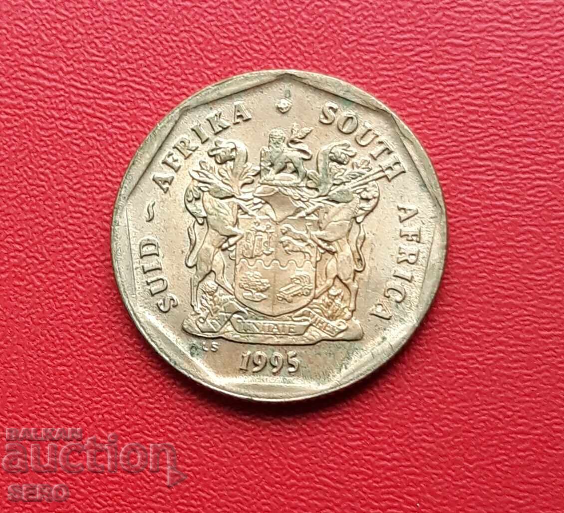 Южна Африка-50 цента 1995 с цена 0.40 лв. | € 0.20