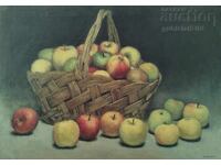 Painting, still life, artist Marin Petrov Zhelezarov (1933-2001)