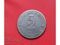 Германия-Бавария-Гемюнден-5 пфенига