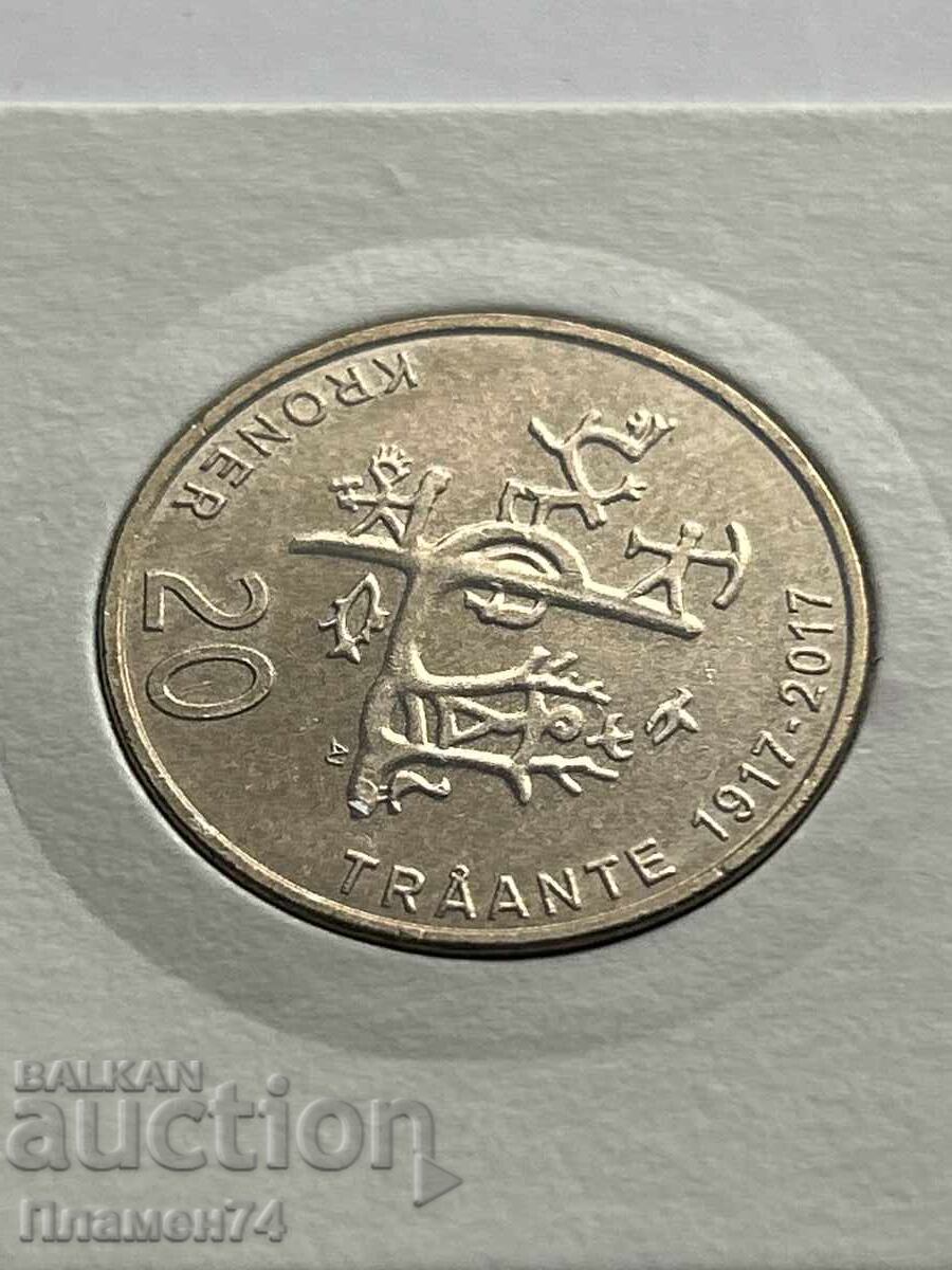 20 Kroner 2017 Norway First Sami Congress