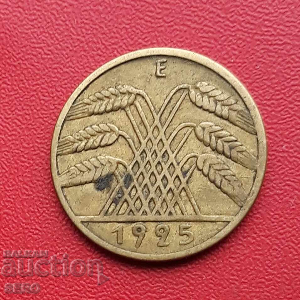 Γερμανία-10 Pfennig 1925 E-Muldenhüten με τιμή 1.50 BGN | € 0.77 Γερμανία-10 Pfennig 1925 E-Muldenhüten με τιμή 1.50 BGN | € 0.77