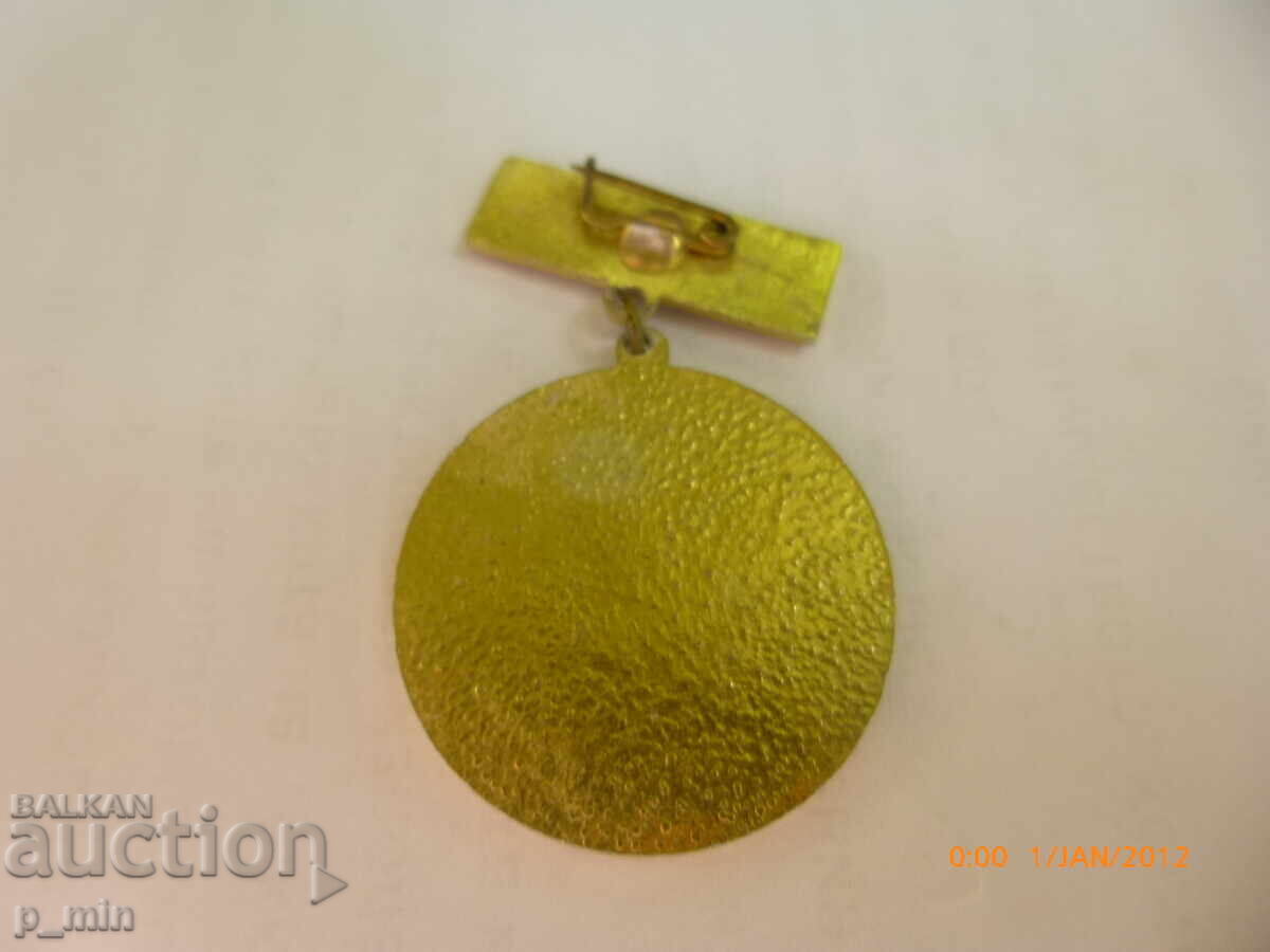Auction  Breast badge - 20 years SMK Blagoevgrad