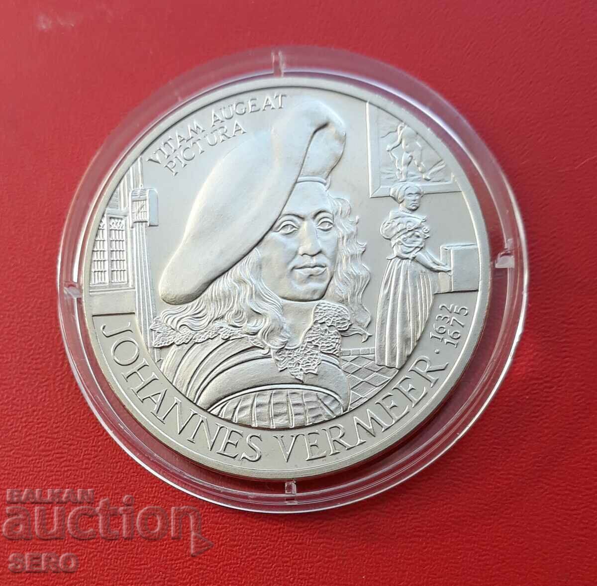 Netherlands - 10 ECU 1996 - J. Vermeer 1632-1675 - Extremely Fine Netherlands - 10 ECU 1996 - J. Vermeer 1632-1675 - Extremely Fine