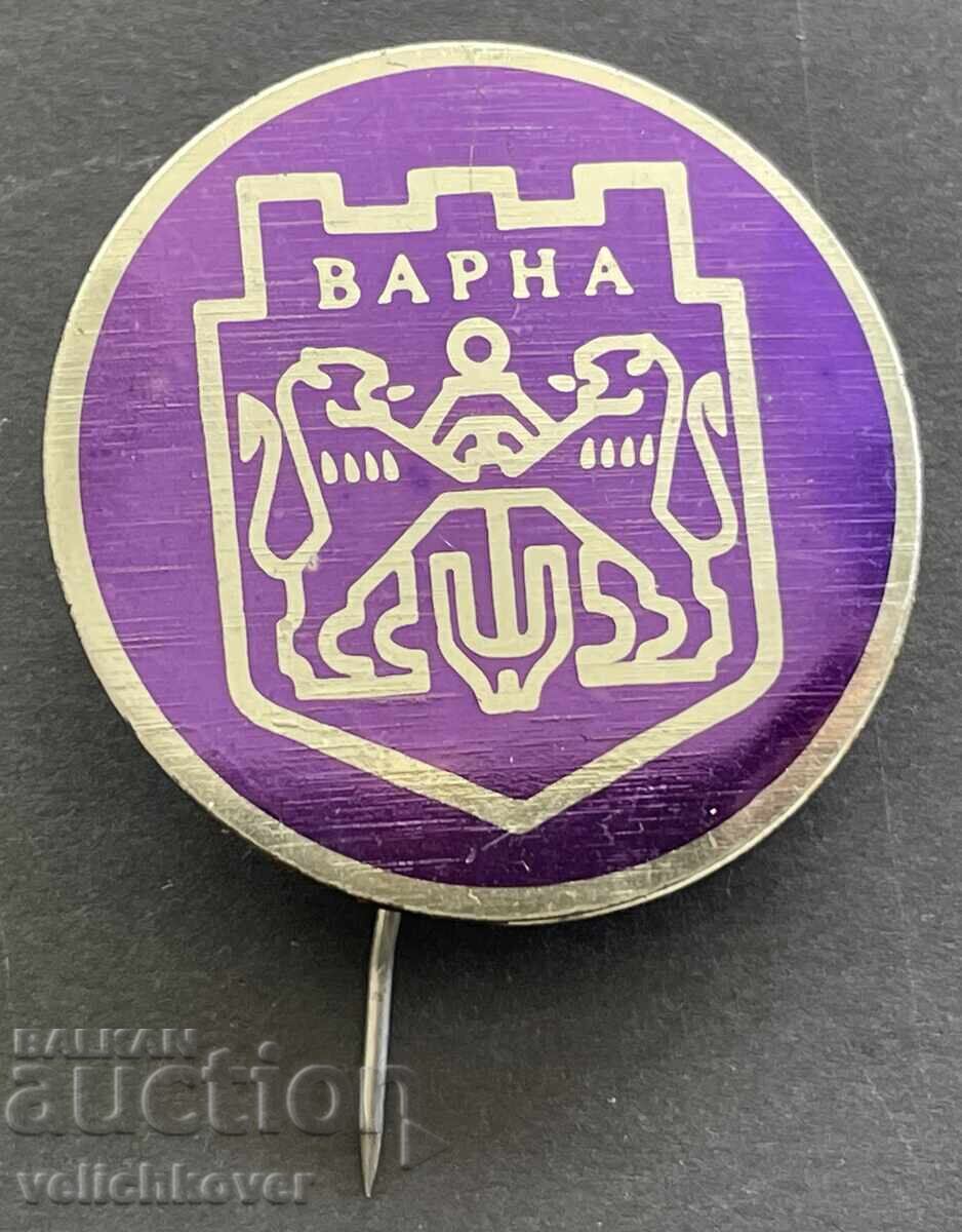 41667 Bulgaria Badge Coat of Arms Varna