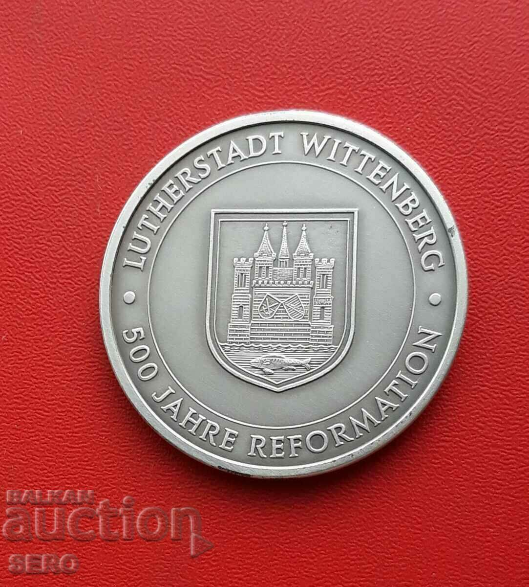 Germany-medal from the "500 years of Reformation" series - M. Luther with price 2.00 BGN | € 1.02 Germany-medal from the "500 years of Reformation" series - M. Luther with price 2.00 BGN | € 1.02