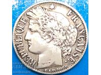 1 Franc 1895 Franța A - Paris „Marianne” argint