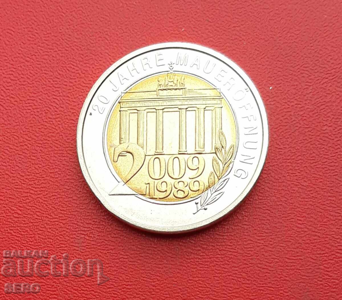 Medalie - Germania 2009 - 20 de ani de la reunificarea RFG și RDG Medalie - Germania 2009 - 20 de ani de la reunificarea RFG și RDG