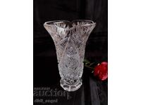 Crystal vase
