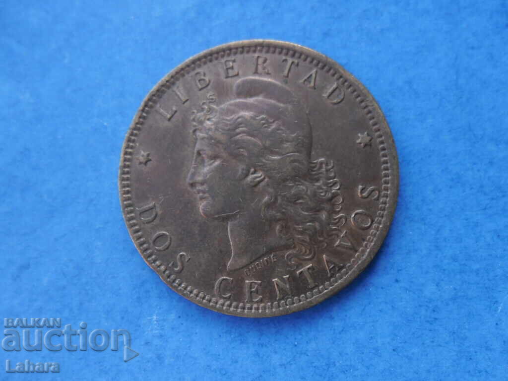 2 Centavos 1891 Argentina