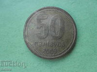 50 λεπτά 2009 Αργεντινής