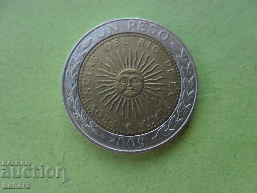1 peso 2009 Argentina 1 peso 2009 Argentina