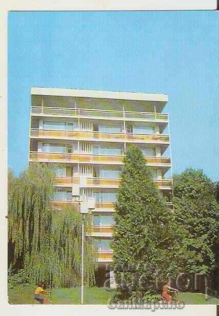 Carte poștală Bulgaria Varna Nisipurile de Aur Hotel "Ancora de Aur"