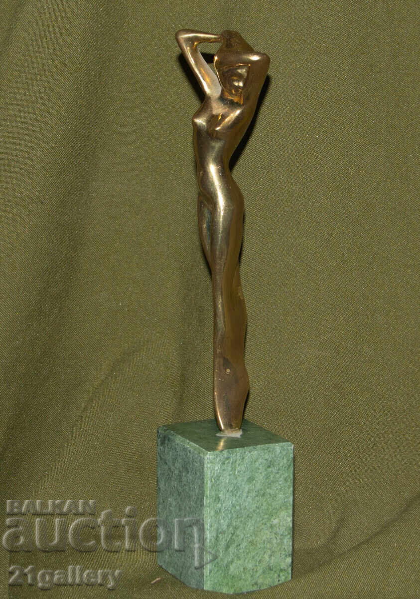 Auction  Original Bronze Sculpture, Nude Body