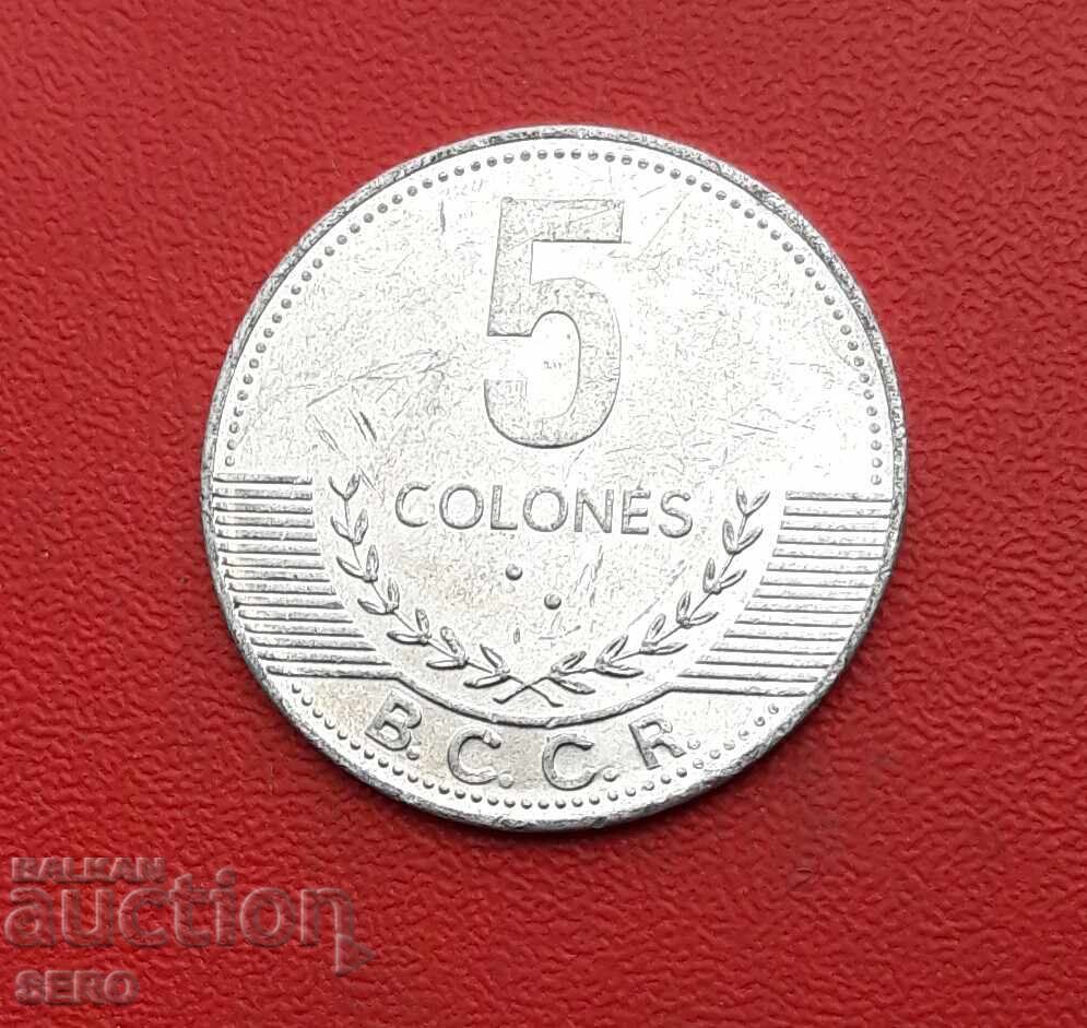 Costa Rica - 5 Colones 2008 Costa Rica - 5 Colones 2008