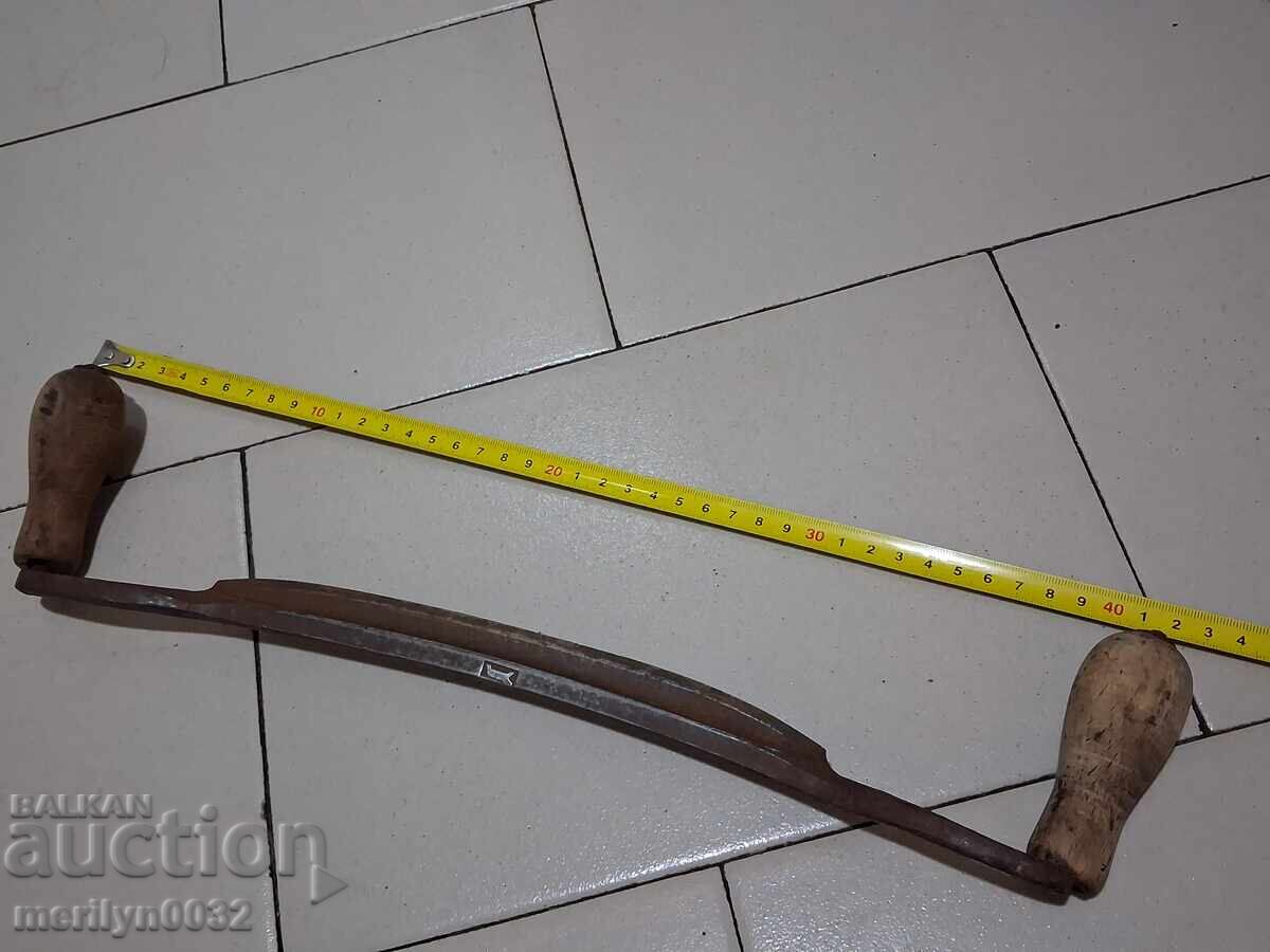 Auction Old Mark's Hand Tool Wrought Iron Plane Wooden Auction Old Mark's Hand Tool Wrought Iron Plane Wooden