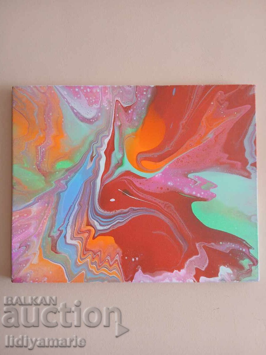 Abstraction "Premonitions", artist Marie