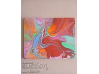Abstraction "Premonitions", artist Marie