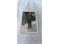 Photo Varna Cadet from the Naval Academy on a walk