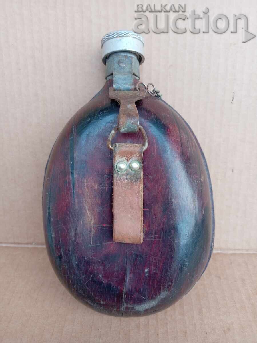 WW2 WWII Officer's Canteen with Belt Carrier with price 31.00 BGN | € 15.85