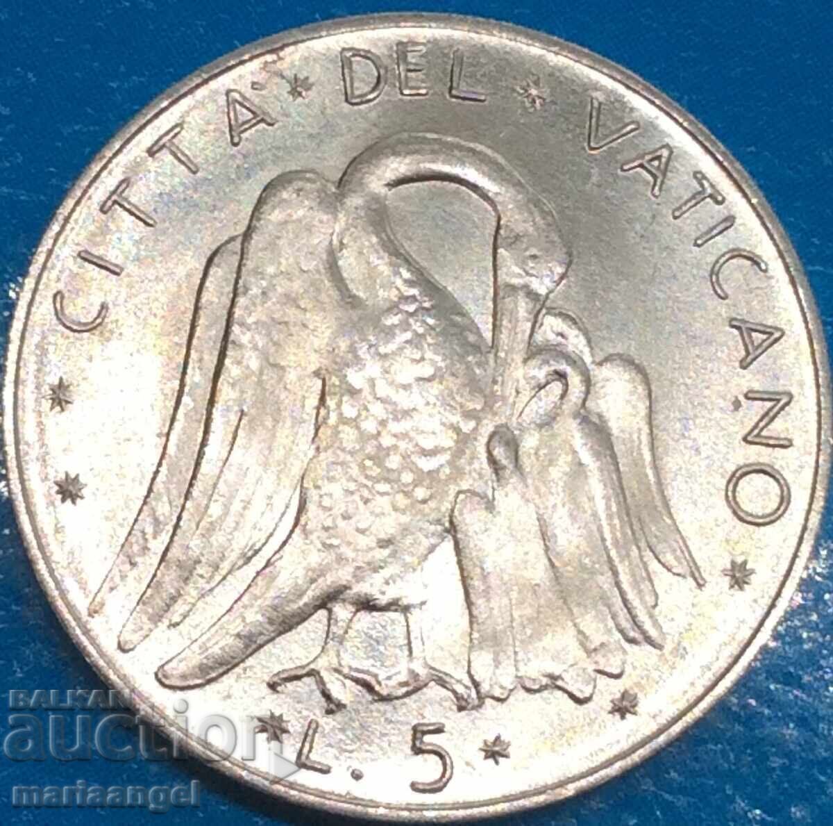 5 Lira 1971 Vatican City - 5 5 Lira 1971 Vatican City - 5