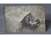 Old Military Photo of Prilep, Macedonia - Officers in Uniform