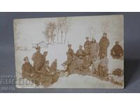 Old Military Photo of Prilep, Macedonia - Officers in Uniform