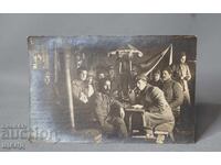 1919 Old Military Photo of Prilep, Macedonia - Officers
