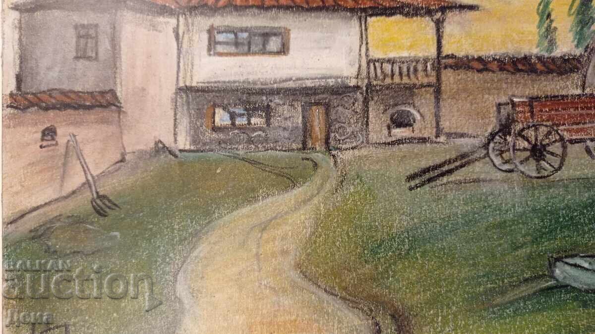 Old Master Crayon - 7