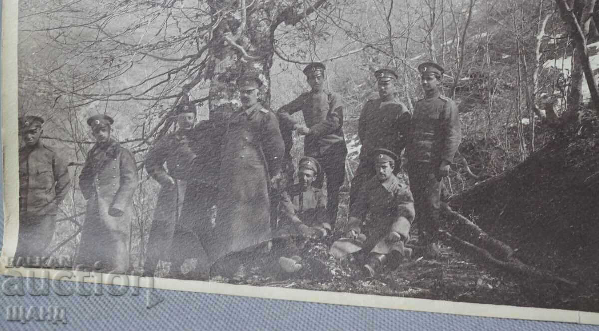 Old Military Photo of Prilep, Macedonia, Officers in the Forest with price 10.35 BGN | € 5.29 Old Military Photo of Prilep, Macedonia, Officers in the Forest with price 10.35 BGN | € 5.29
