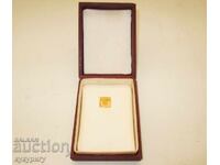 Vechi insignă socială, semn Uniunea Arhitecților din Bulgaria