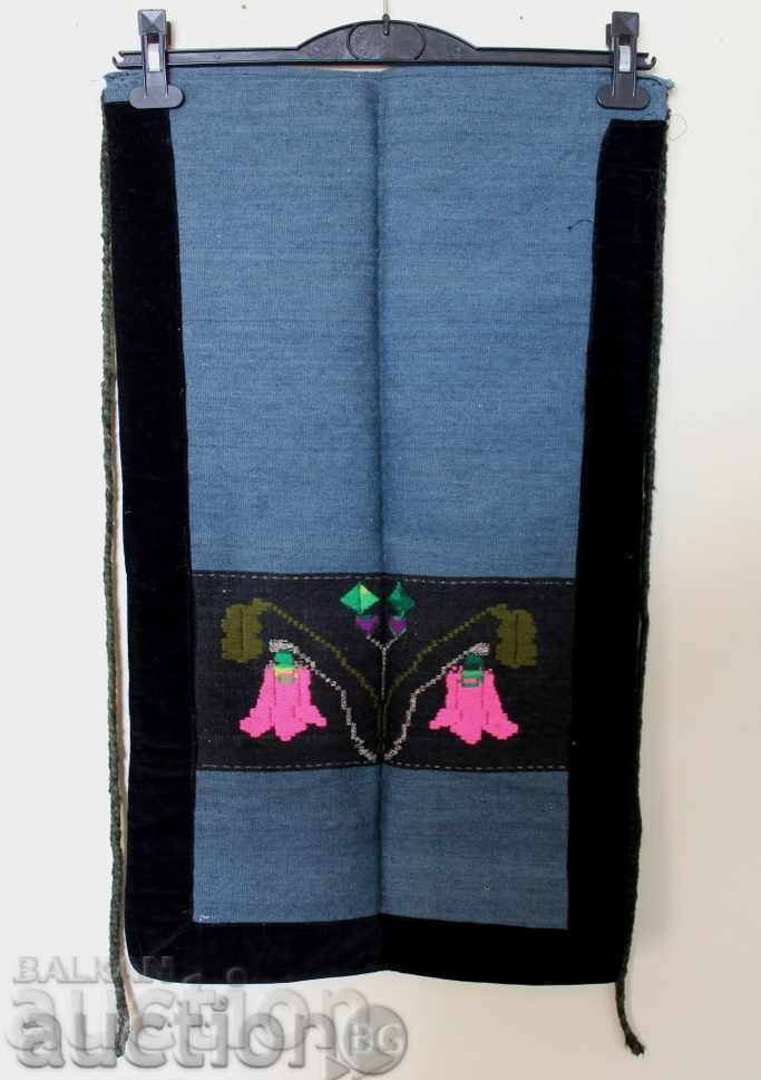 ȘORȚ AUTENTIC VECHI, BRODAT, COSTUM POPULAR, EXCELENT - 5