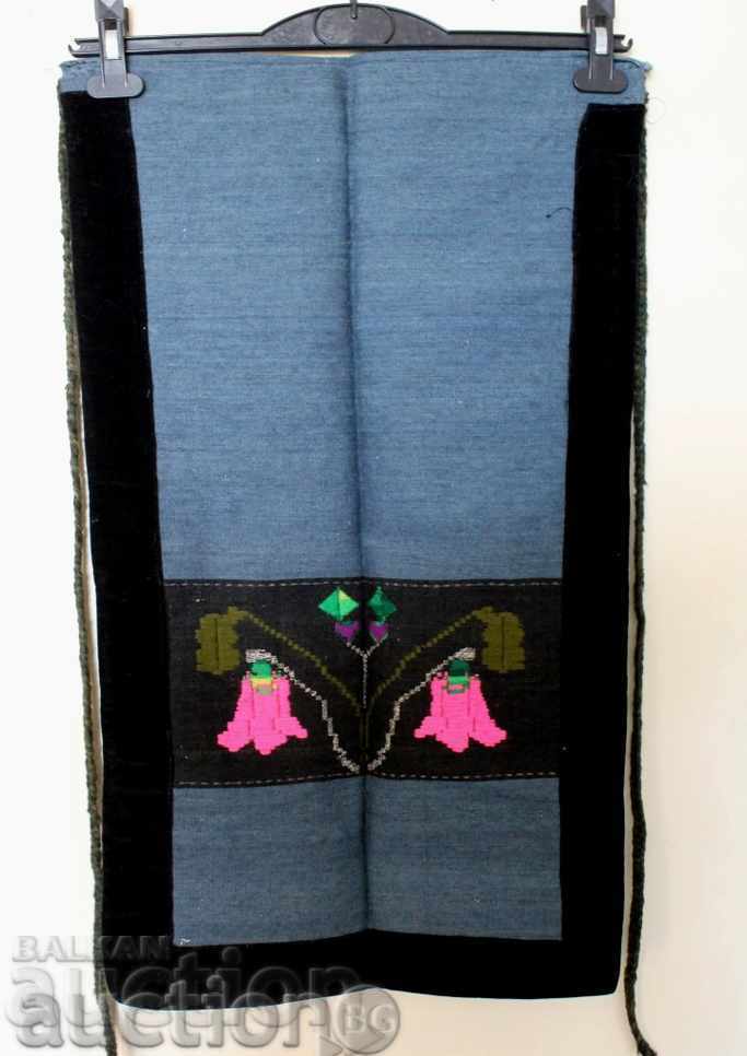 ȘORȚ AUTENTIC VECHI, BRODAT, COSTUM POPULAR, EXCELENT