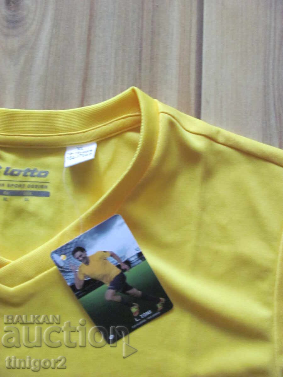 Nouă cu etichetă tricou de juniori LOTTO, fotbal cu preț 17.00 BGN | € 8.69
